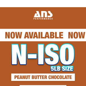 New Flavor ✨ N-ISO Peanut Butter Chocolate 5LB