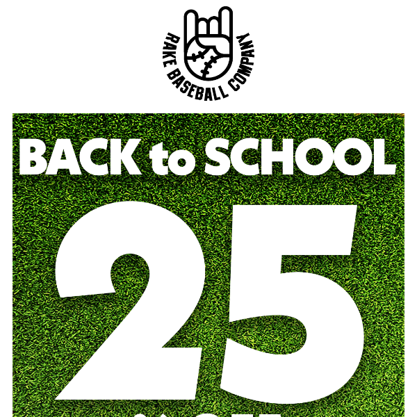 Back To School Sale! | 25% Off