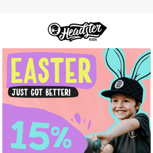 🐰 Easter is here - Get 15% off on (almost) Everything!