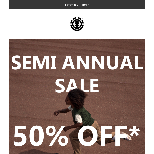 Our Semi Annual Sale Starts Now!