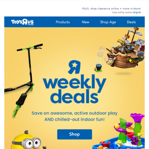 “R” Weekly Deals: Preschool Play, Outdoor Gear, Crafts + more! 🤩