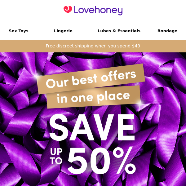 Lovehoney , your Holiday Deals are waiting... 🎄