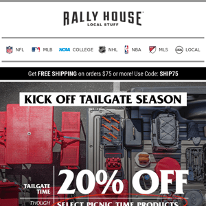 Gear Up For Football This Fall With Rally House Kansas City! 