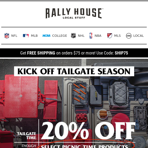 Gear Up For Football This Fall With Rally House Philadelphia