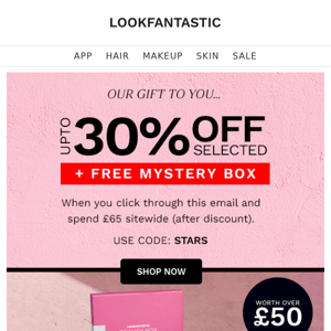 VALENTINE'S DAY TREAT 💝 Up To 30% Off + FREE Mystery Box