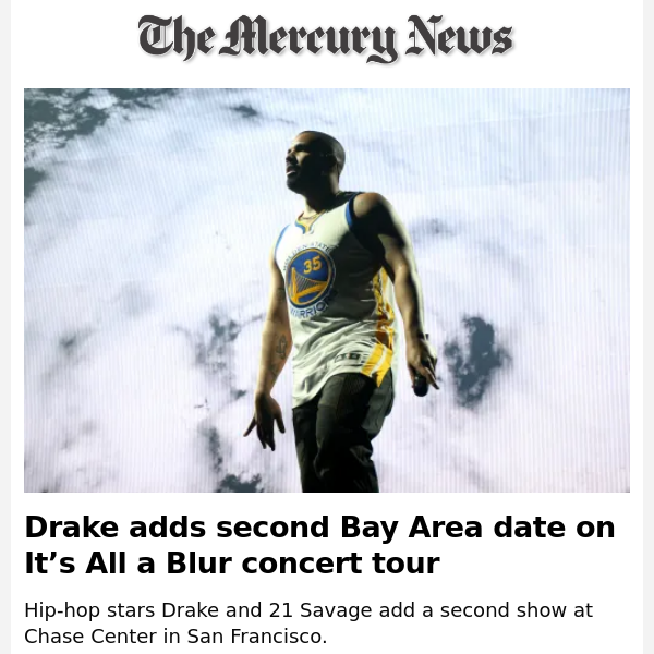 News Alert: Drake adds second Bay Area date on It’s All a Blur concert tour