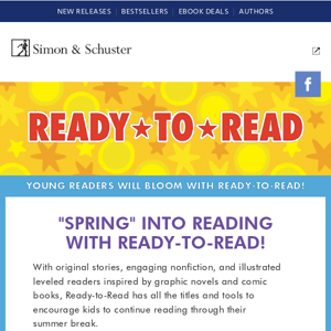 Grow confident readers with Ready-to-Read!