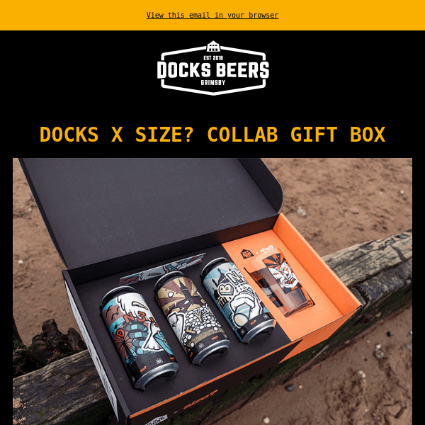 🍻👟Docks x size? Seaside Gift Box Out Now!