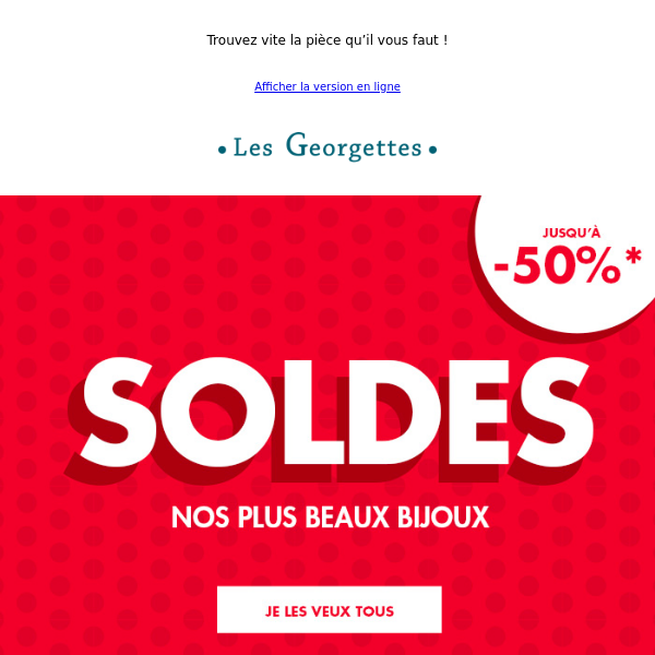 [SOLDES] Plutôt Doré ou Argenté ? 