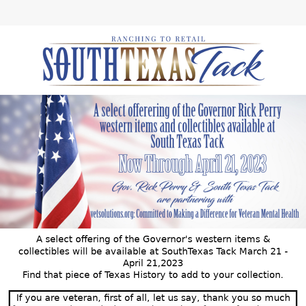 What's Happening at South Texas Tack