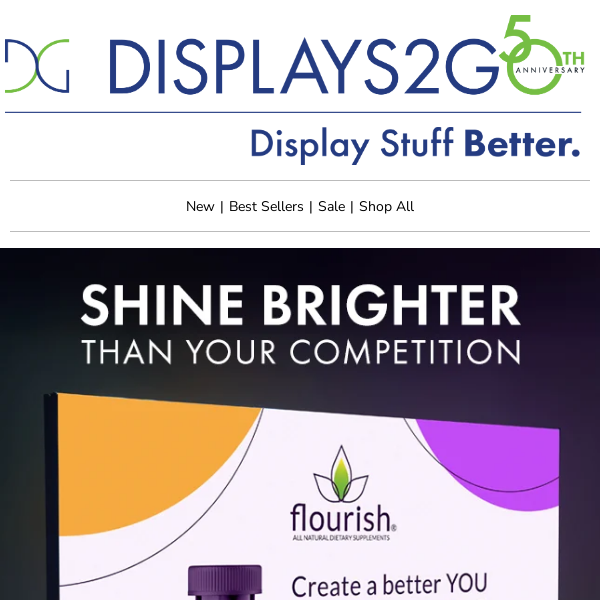 The Backwall That Makes Your Brand Shine Bright