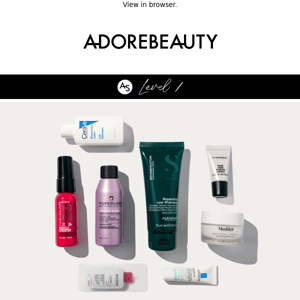 Free 8-piece goodie bag to pamper yourself*