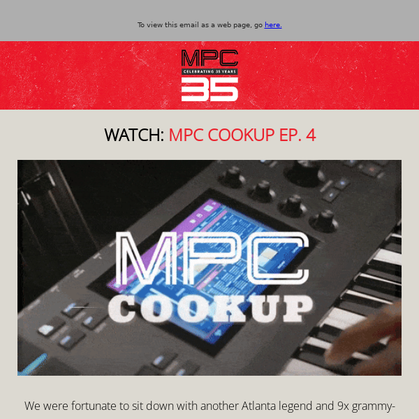 MPC Cookup with Bryan-Michael Cox is live 🔴
