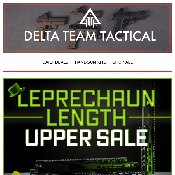 Leprechaun Length Upper Build Sale - Starting At $109.99!!