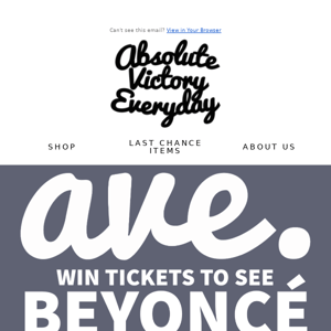 🚨 We're giving away Beyonce Tickets!!🚨😳