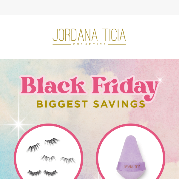Our biggest savings this Black Friday Weekend are inside Jordana Ticia UK  💸💕