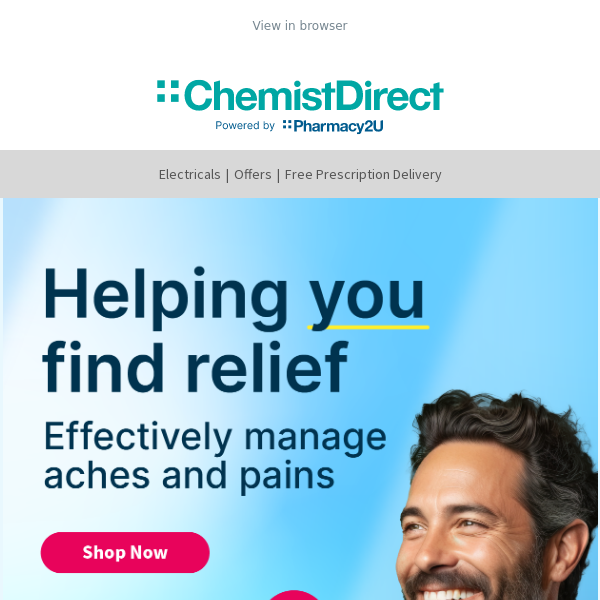 Great prices, greater relief | Find the right pain relief for you