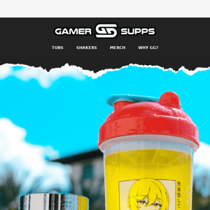 GamerSupps - Banana Swirl Shaker - Get it at Gamerbulk