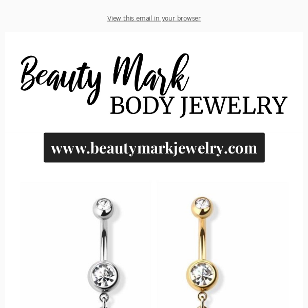 New Belly Ring Arrivals!