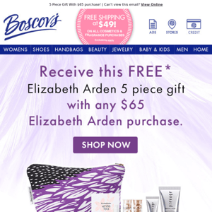 FREE Elizabeth Arden Gift