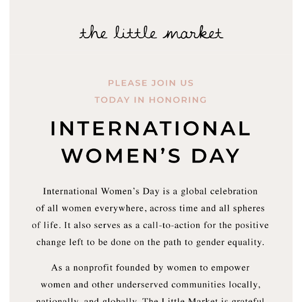 Honoring International Women’s Day