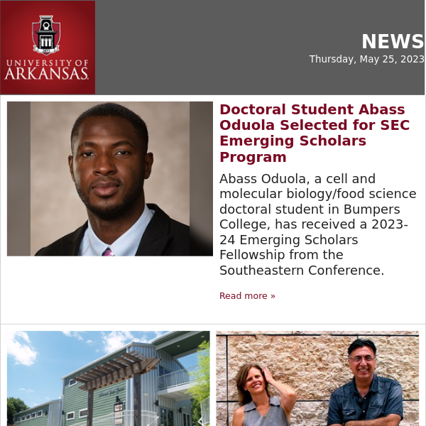University of Arkansas News