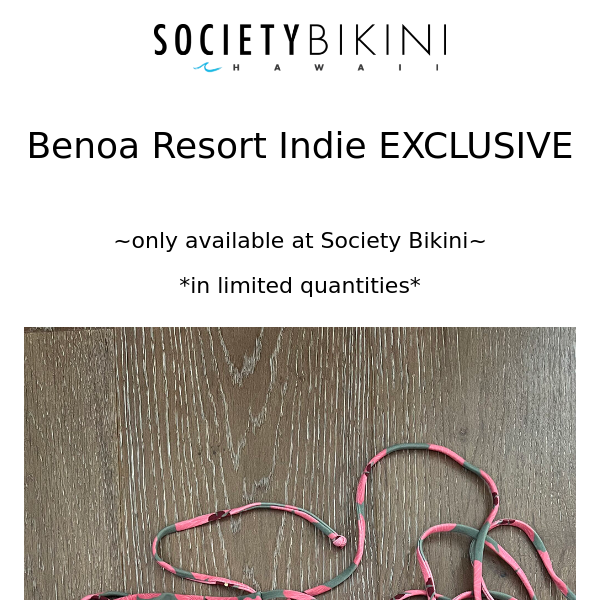 BENOA EXCLUSIVE 🌺 she's here!!