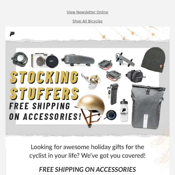 Free Shipping on Bicycle Accessories! 🚲