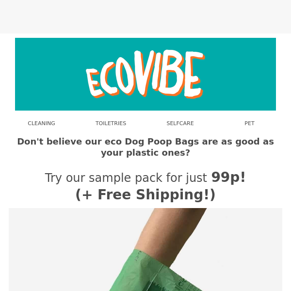 Try our Dog Poo Bags for 99p!