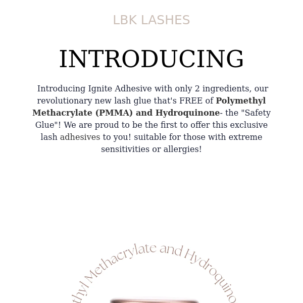 Our NEW Revolutionary Lash Adhesive is HERE ✨ 20% off