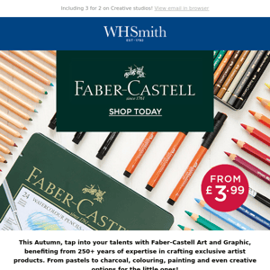 Faber-Castell Art Supplies From £3.99
