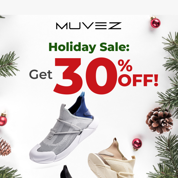 Happy Holidays! 🎅 Get 30% OFF.