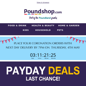 ⏰ ENDING AT MIDNIGHT: 15% off our Payday Deals!