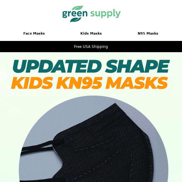 😷🆙Updated Shape KN95 Masks for Kids! 30+ Styles in Stock!