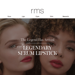 Unleash Your Beauty with RMS's New Serum Lipstick - The Legend Has Arrived 🌟