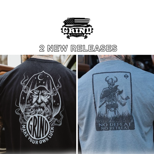 ⚡️2 NEW TEES from GRIND ATHLETICS⚡️