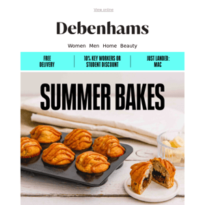 Celebrate World Baking Day with Debenhams