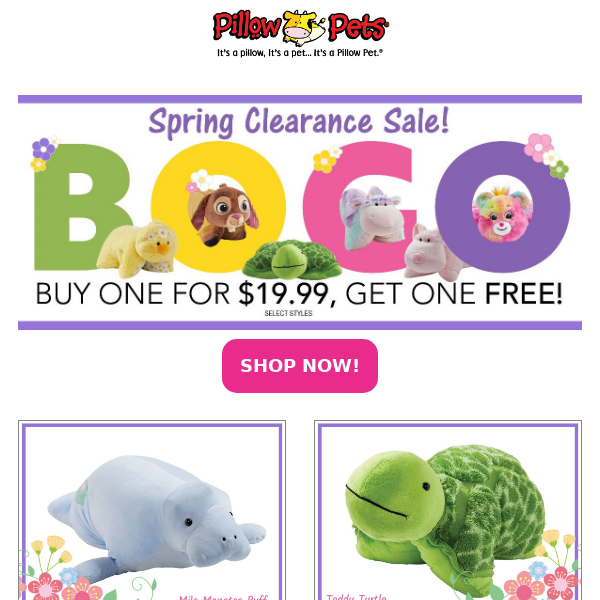 It's Spring CLEARANCE! 😍 Let's BOGO!