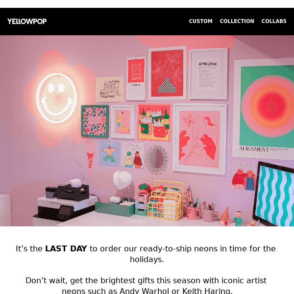 Last Chance for Neon on Xmas! 🎄