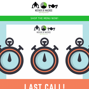 Last Call! ⏳