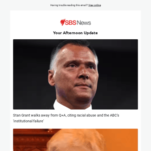 Stan Grant quits Q+A | 95-year-old tasered: What we know so far | Pauline Hanson takes to knitting