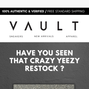 ✅We Have Too Many Yeezys