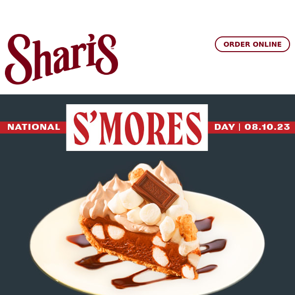 Tomorrow is National S'mores Day!
