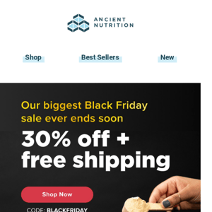 30% off + Free Shipping... IS STILL ON