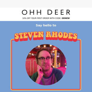 Artist of the Month: Meet Steven Rhodes 👻
