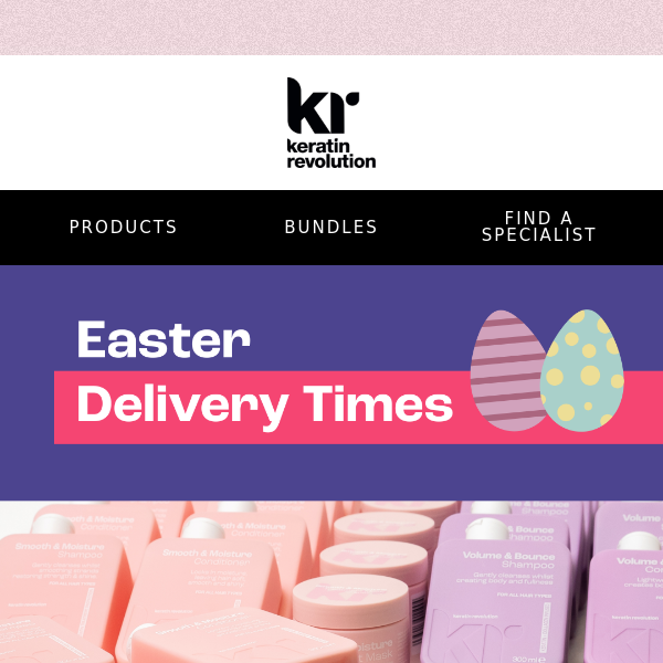 Easter Delivery Times 🐰