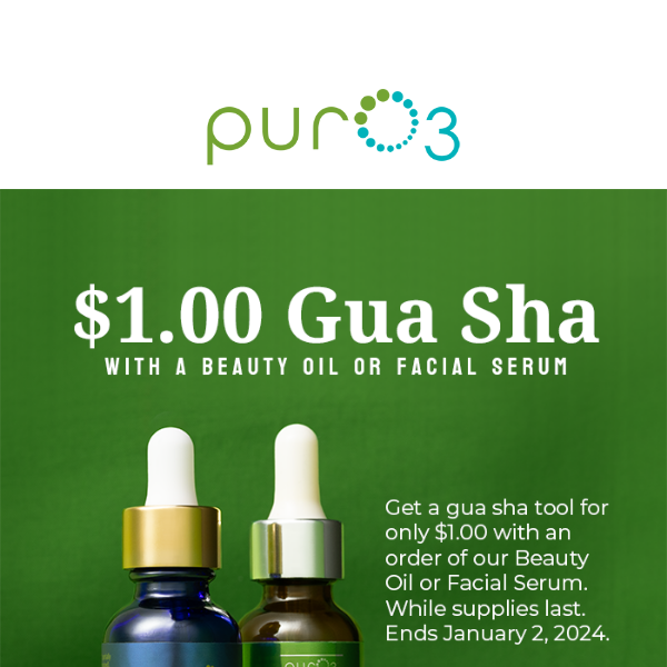 🌟Get a $1.00 Jade Gua Sha - Limited Time Only!