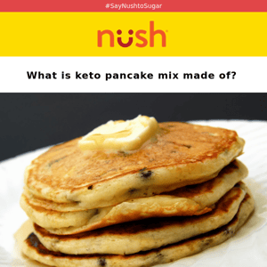 What is Keto Pancake Mix Made of? 🥞