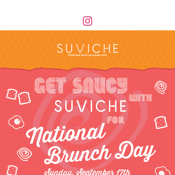 National Brunch Day with SuViche 🎉