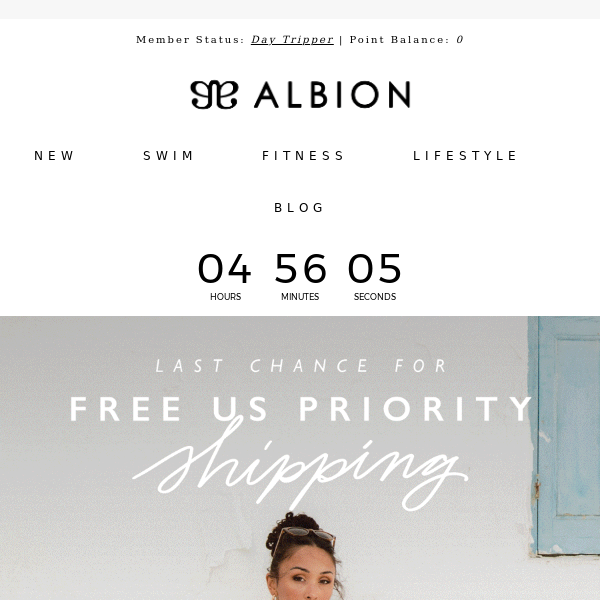 ENDS TONIGHT: Free U.S. Priority Shipping 🔥